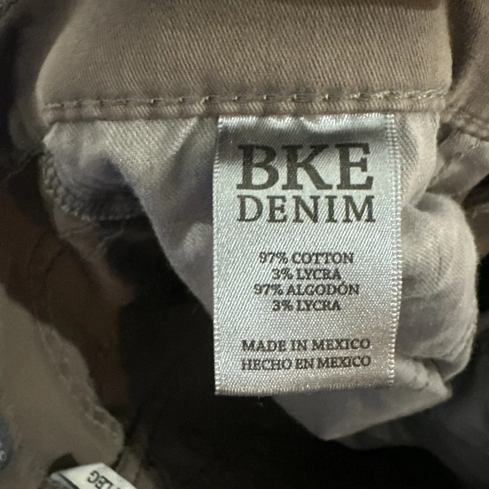 BKE Tyler Men's Pants Size 31XL Straight Leg Brown Cotton Blend